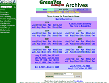 Tablet Screenshot of greenyes.grrn.org
